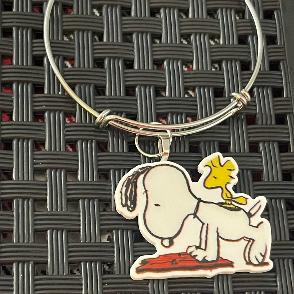 Snoopy and Woodstock Charm Bracelet